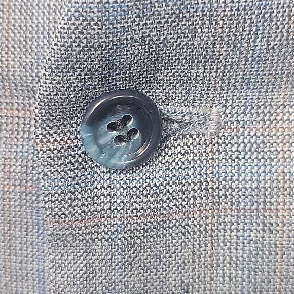 Men's Size Large Vintage Suit Vest - Picture 2 of 4